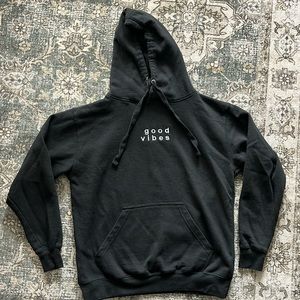 Black hoodie